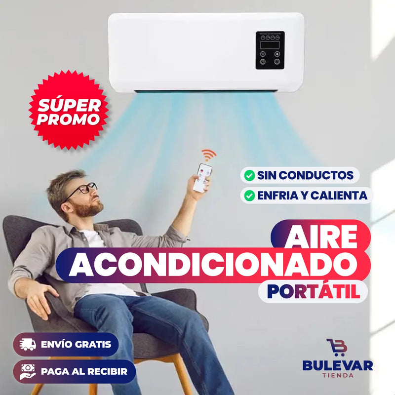 AIRE ACONDICIONADO PORTÁTIL SIN CONDUCTOS