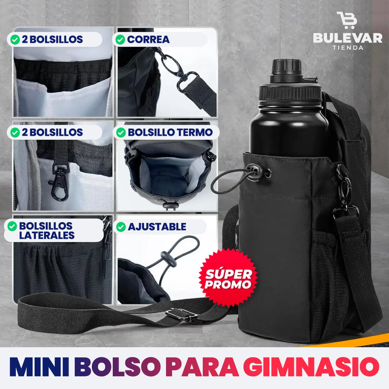 BOLSO MÁGNETICO DE GIMNASIO PARA TERMO