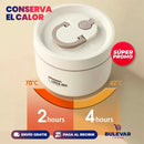 SET X4 PORTACOMIDAS Y LONCHERA TÉRMICA