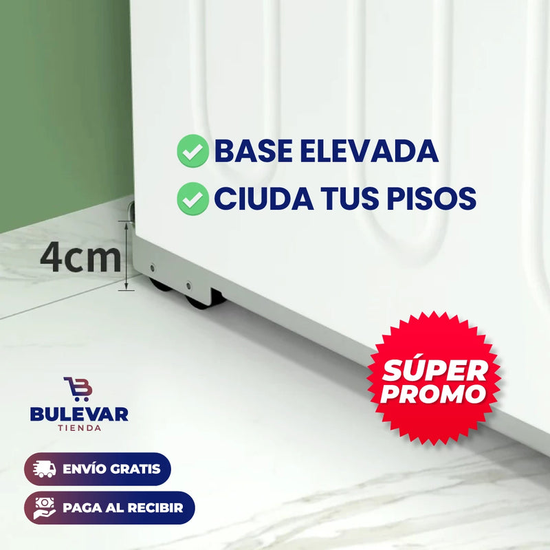 COMBO DE SOPORTES LINEALES PARA ELECTRODOMÉSTICOS