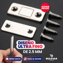 SET X10 CIERRES MAGNÉTICOS ULTRAFINOS