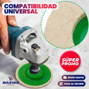 SET DE 10 DISCOS PULIDORES DE LANA