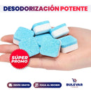 PASTILLAS DE MANTENIMIENTO LIMPIADORAS ANTI MAL OLOR PARA LAVADORA X12