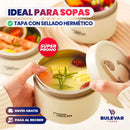 SET X4 PORTACOMIDAS Y LONCHERA TÉRMICA