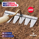 RASTRILLO DE JARDINERÍA MULTIFUNCIONAL