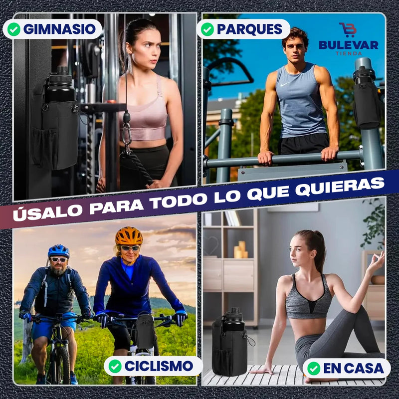 BOLSO MÁGNETICO DE GIMNASIO PARA TERMO