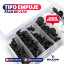 KIT DE CLIPS "REMACHES" PARA COCHE 100 PIEZAS