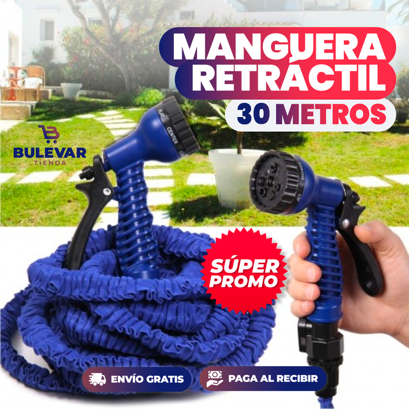 MANGUERA MÁGICA RETRÁCTIL 30 METROS