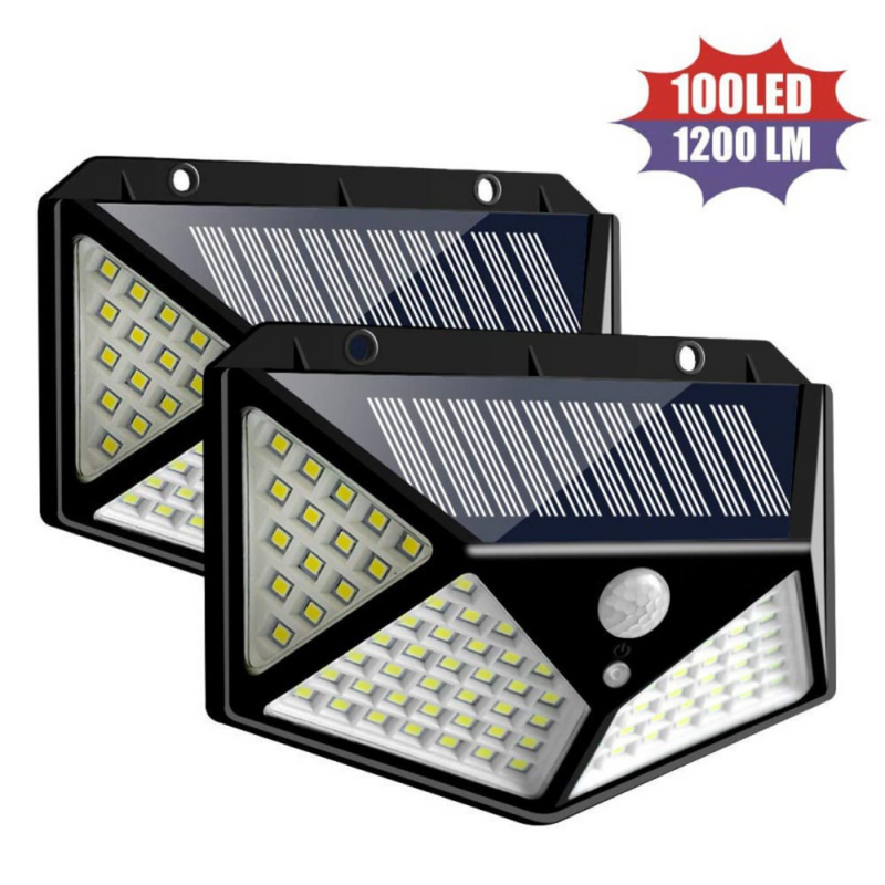 LÁMPARA SOLAR CON SENSOR DE MOVIMIENTO⚡🚨